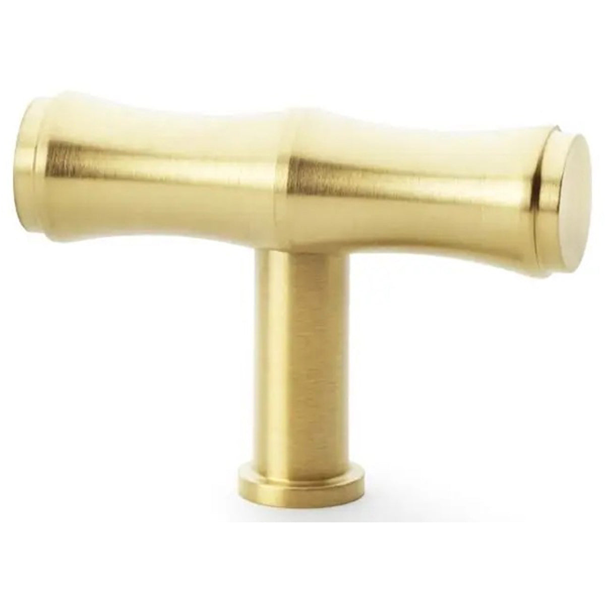 AW CRISPIN T-BAR BAMBOO KNOB SBR AW801B-55-SBPVD by CARLISLE BRASS