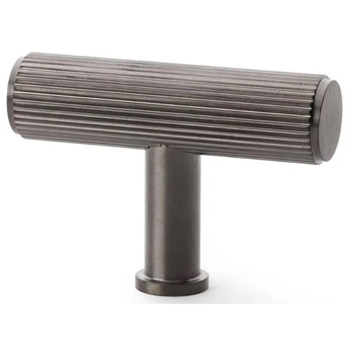 AW CRISPIN T-BAR REEDED KNOB DBZ AW801R-55-DBZPVD by CARLISLE BRASS