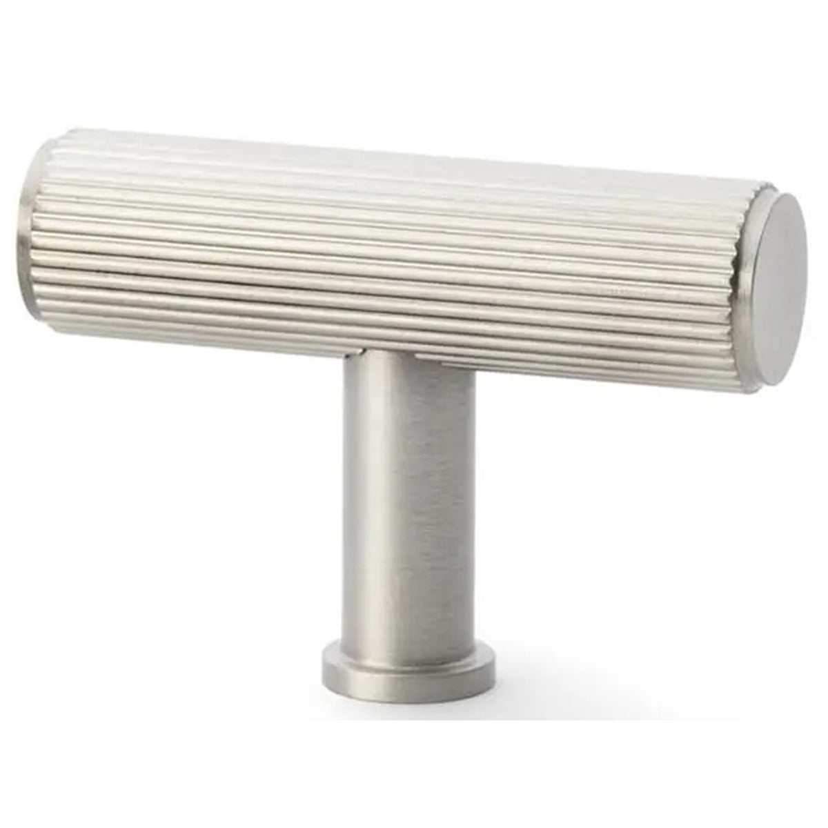 AW CRISPIN T-BAR REEDED KNOB SNP AW801R-55-SN by CARLISLE BRASS