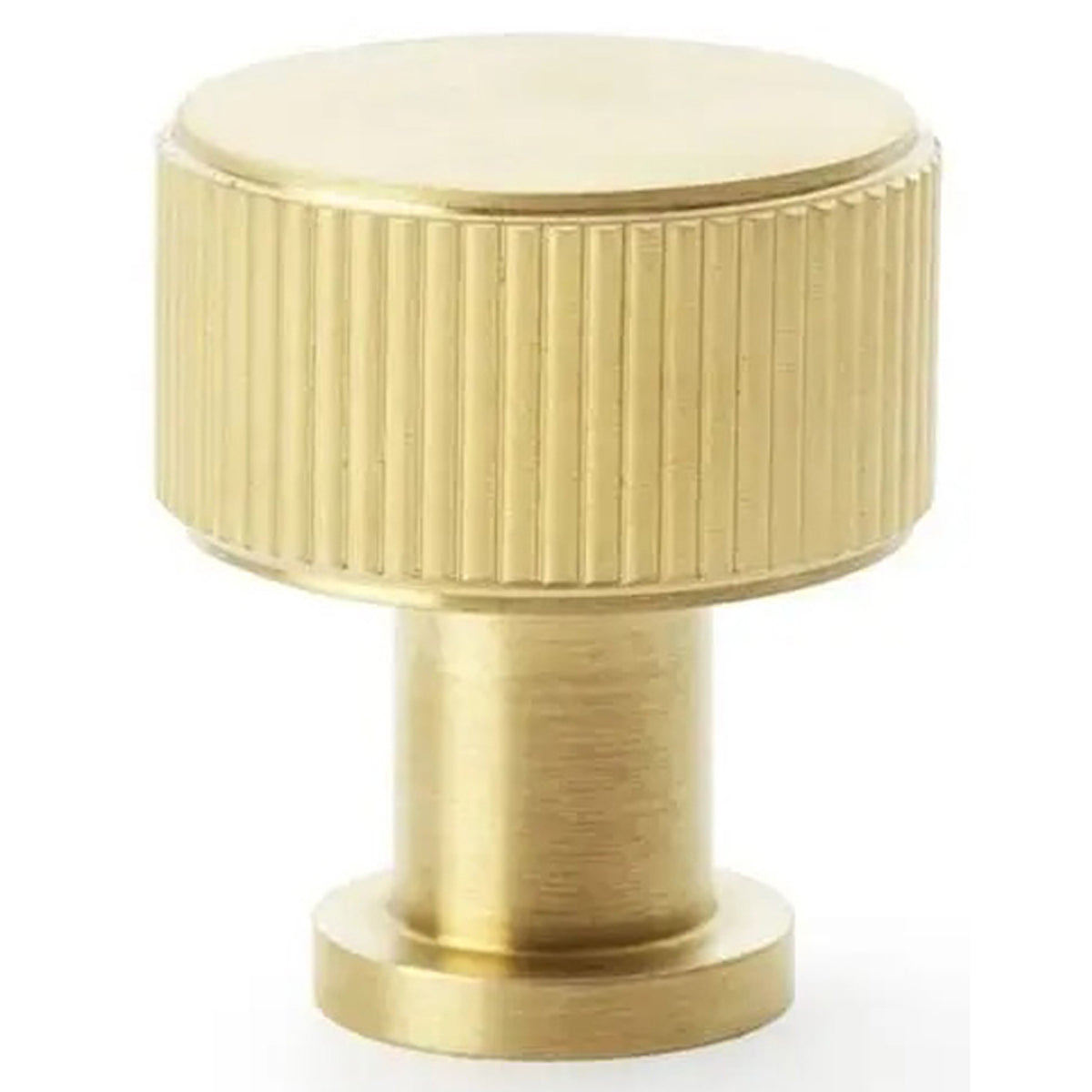 AW LUCIA REEDED KNOB D29x34 SBR AW807R-29-SBPVD by CARLISLE BRASS