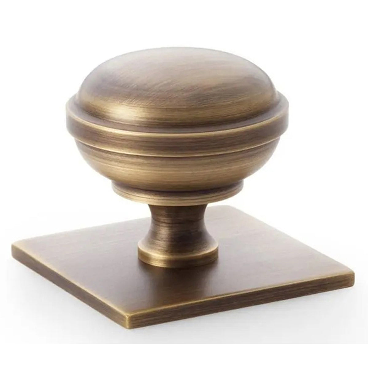 AW QUANTOCK KNOB SQU D38x36x38 ABR AW826-38-AB by CARLISLE BRASS