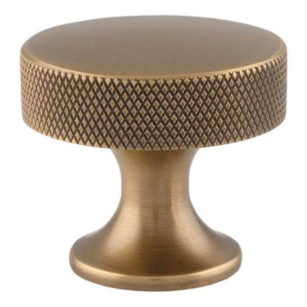 AW BERLIN CUPBOARD KNOB D38x32 ABR AW841-38-AB by CARLISLE BRASS