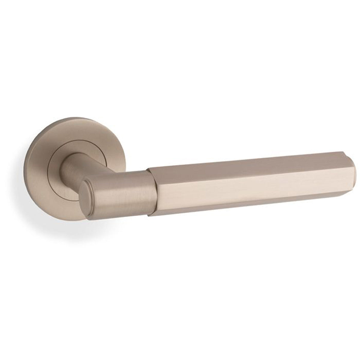 AW SPITFIRE HEX LEVER HANDLE SNP AW224SN by CARLISLE BRASS