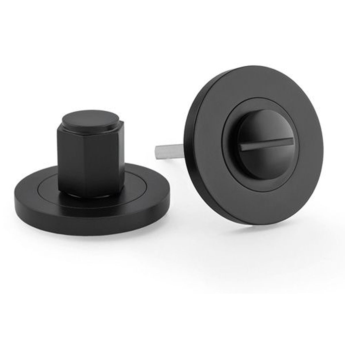 AW THUMBTURN&RELEASE HEX BLK AW794BL by CARLISLE BRASS