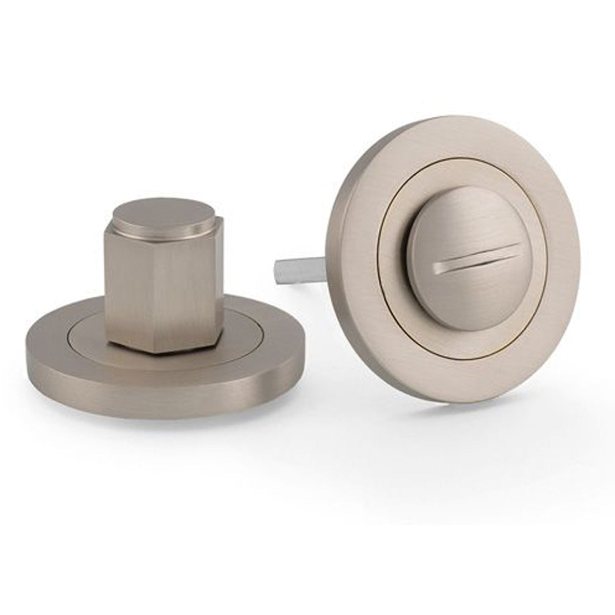 AW THUMBTURN&RELEASE HEX SNP AW794SN by CARLISLE BRASS