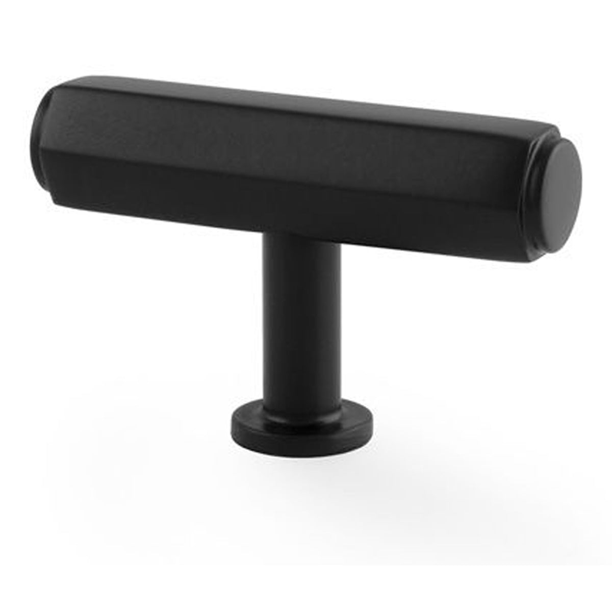 AW VESPER T-BAR HEX KNOB 55x32 BLK AW829-55-BL by CARLISLE BRASS