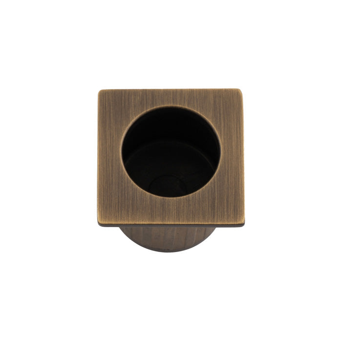 AW SQUARE SLIDING FINGER EDGE PULL 29 ABR AW993AB by CARLISLE BRASS