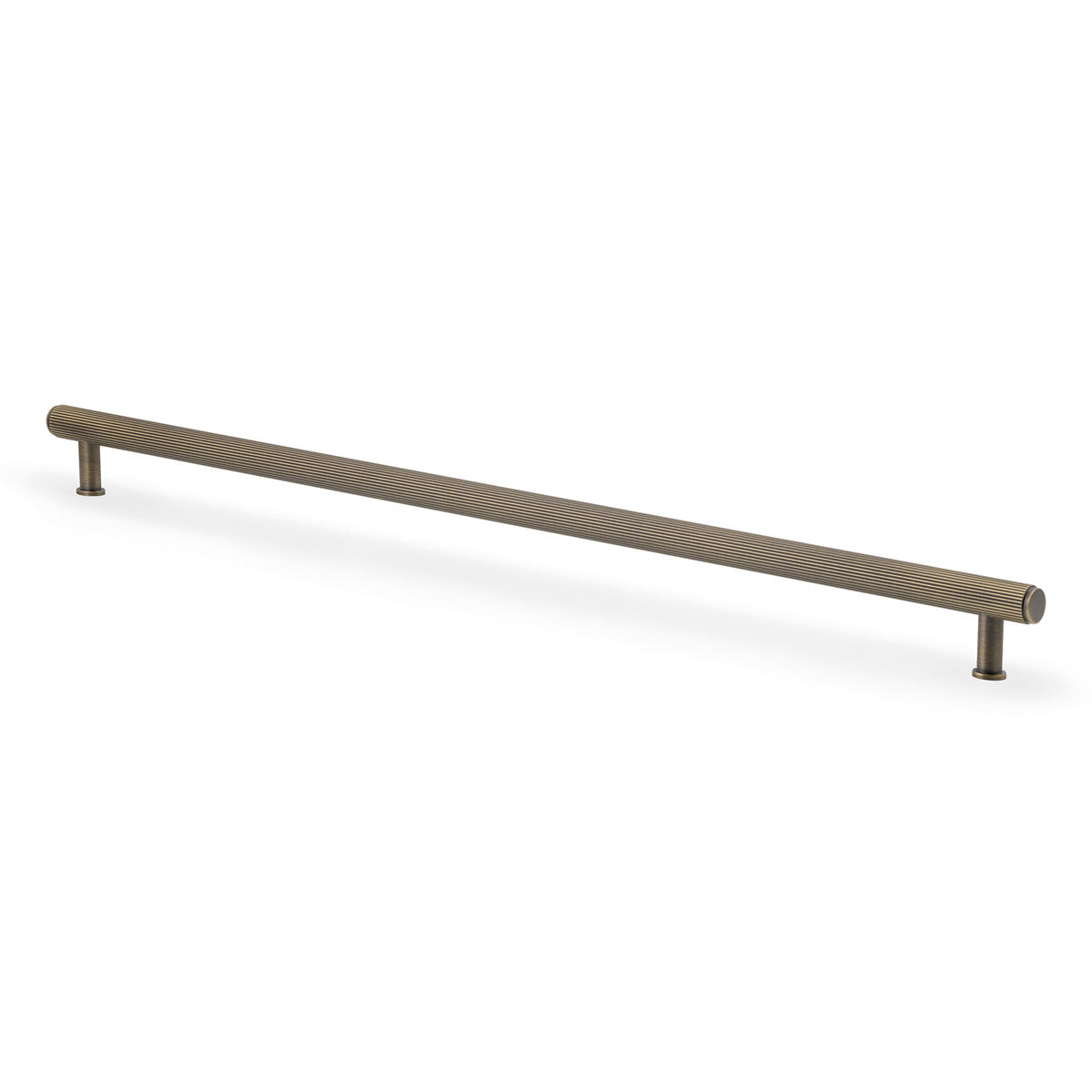 CRISPIN KNURLED T-BAR CUPBOARD PULL 448HC ABR AW809-448-AB by CARLISLE BRASS