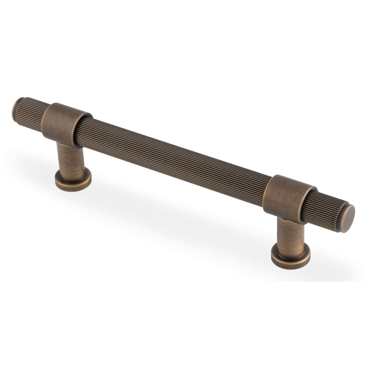 KINGSTON REEDED PULL HANDLE 128HC ABR AW839R-128-AB by CARLISLE BRASS