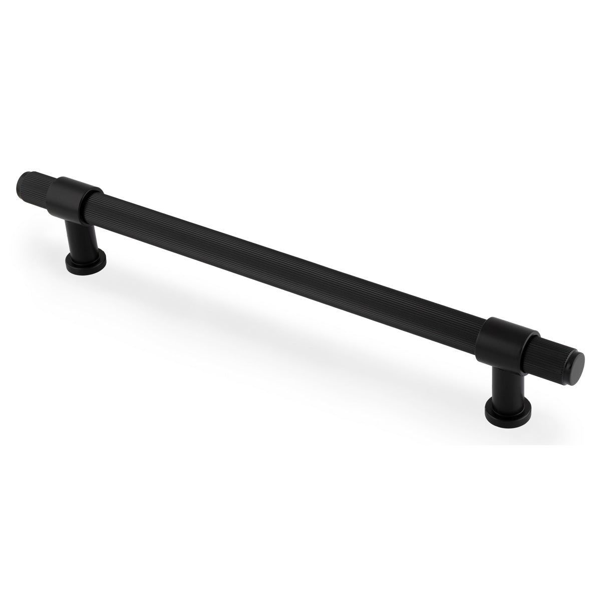 KINGSTON REEDED PULL HANDLE 224HC BLK AW839R-224-BL by CARLISLE BRASS