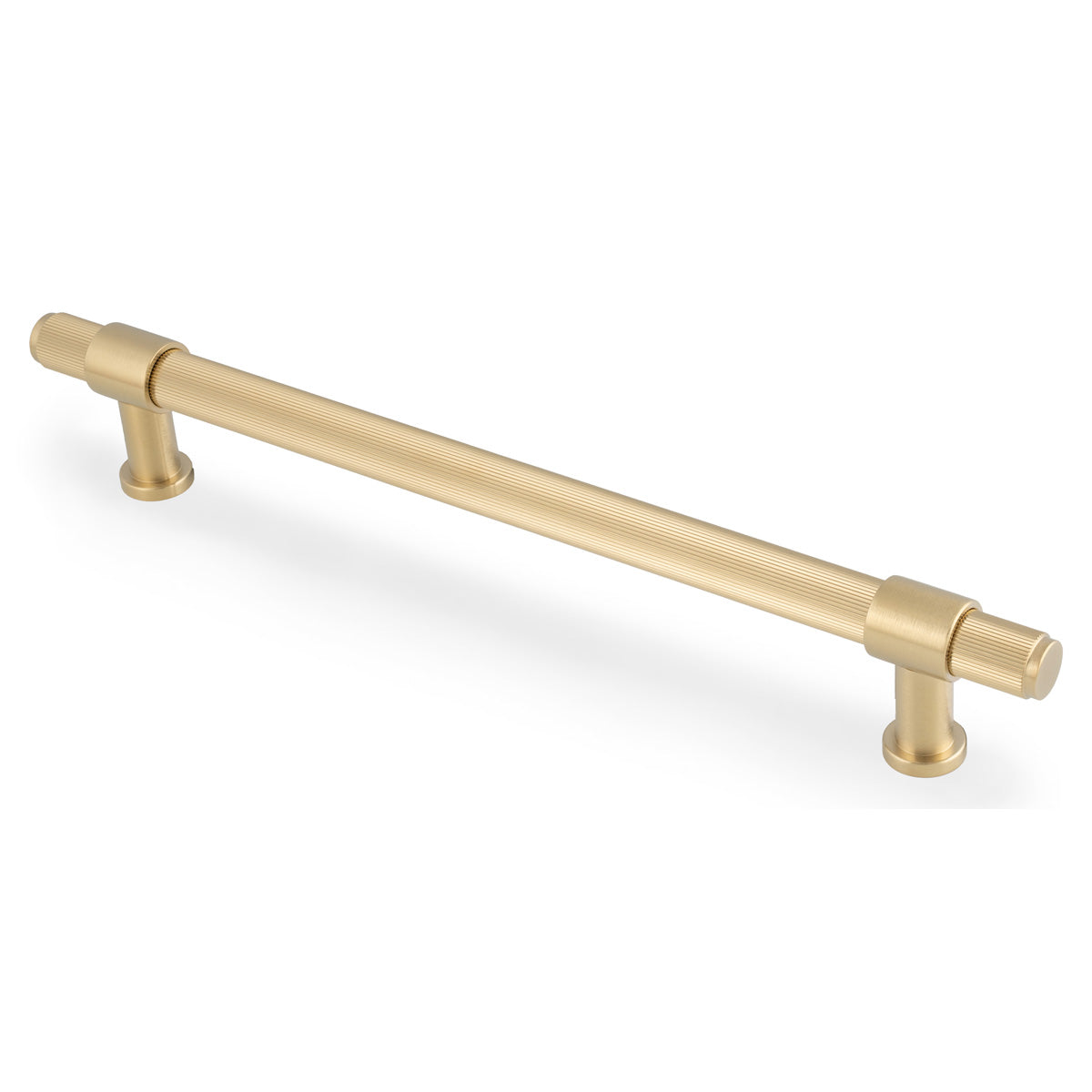 KINGSTON REEDED PULL HANDLE 224HC SBR AW839R-224-SBPVD by CARLISLE BRASS