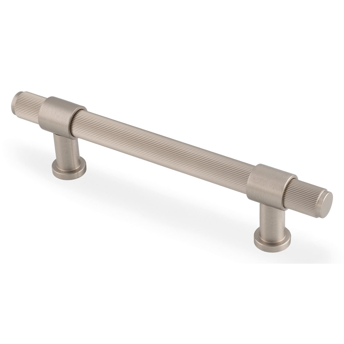 KINGSTON REEDED PULL HANDLE 128HC SNP AW839R-128-SNPVD by CARLISLE BRASS