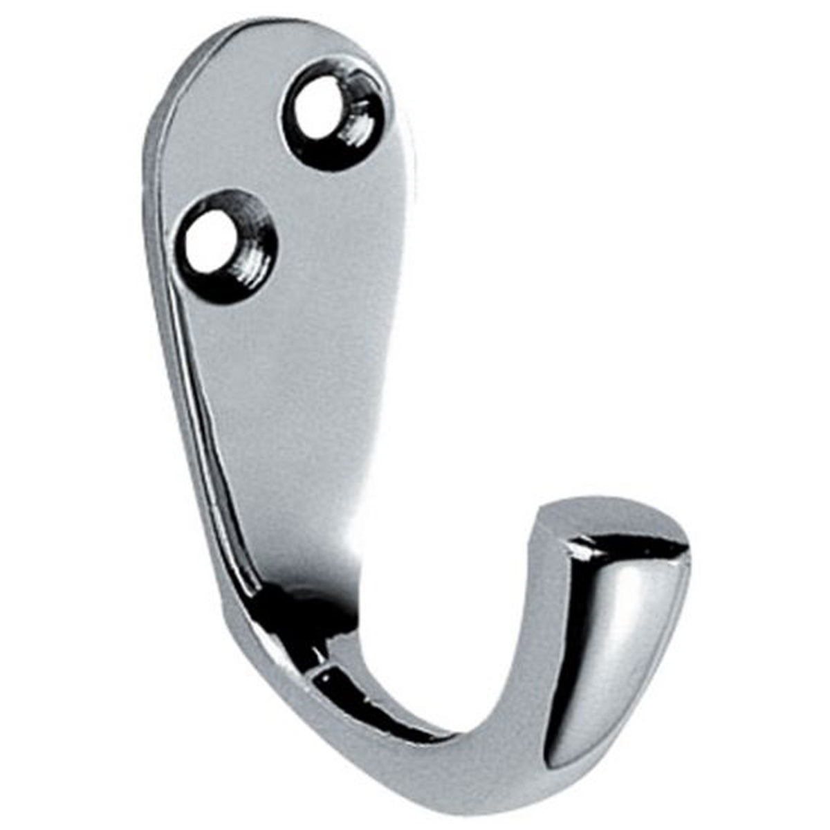 ROBE HOOK POL/BRASS HD
