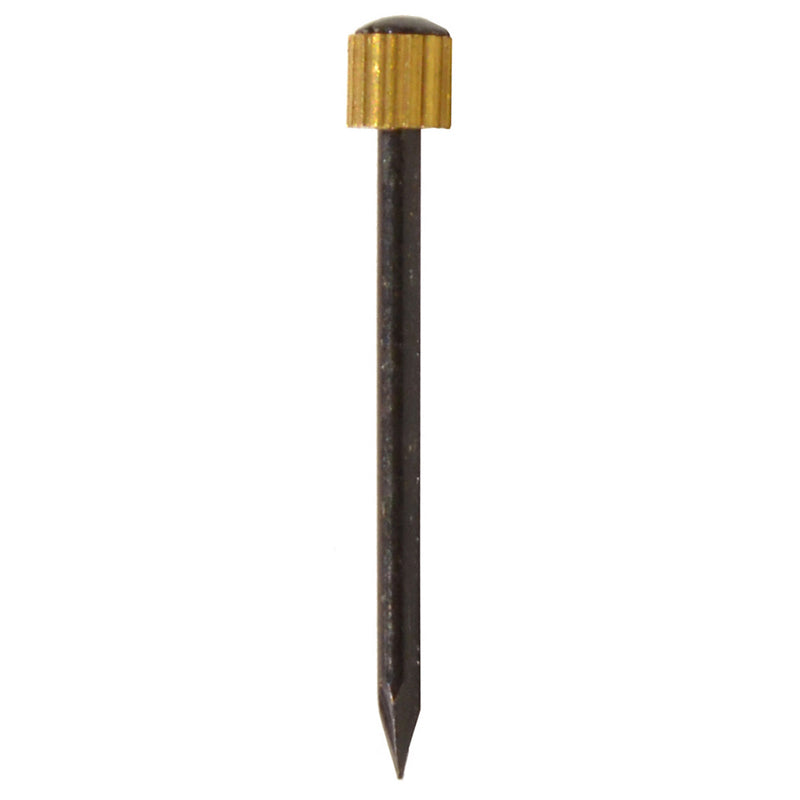 PICTURE PIN KNURLED HEAD BLK/BRS by MERRIWAY