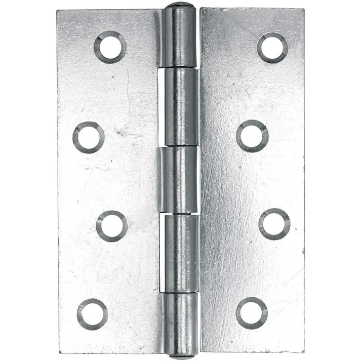 BUTT HINGE 100x65 BZP 5PR