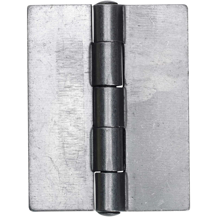 75 x 60 x 4mm self-colour steel weld-on butt hinges – pack of 10 pairs