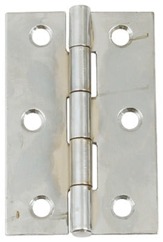 BUTT HINGE 75x48 MD BZP PAIR