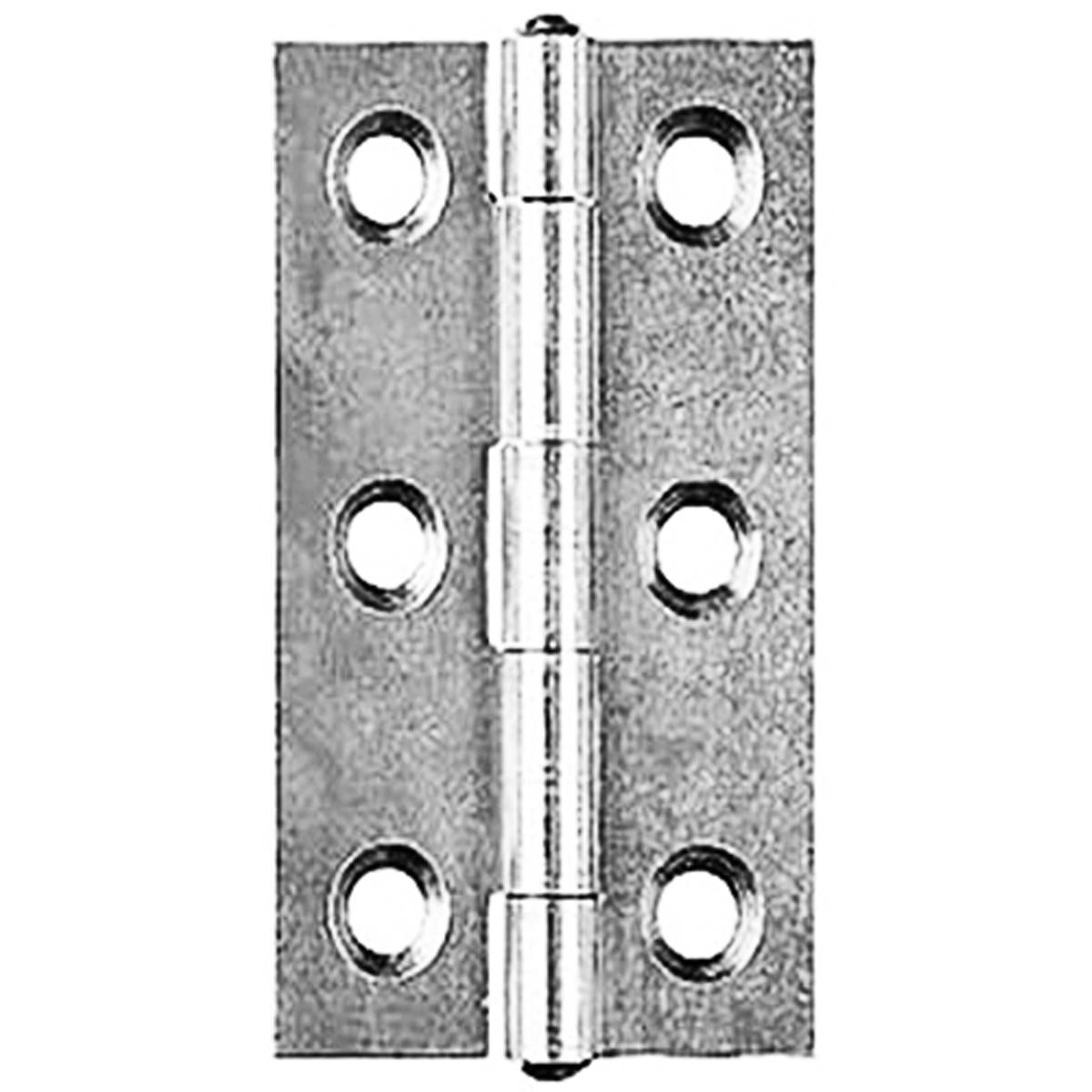 BUTT HINGE 75x48 SNG SELF/COL