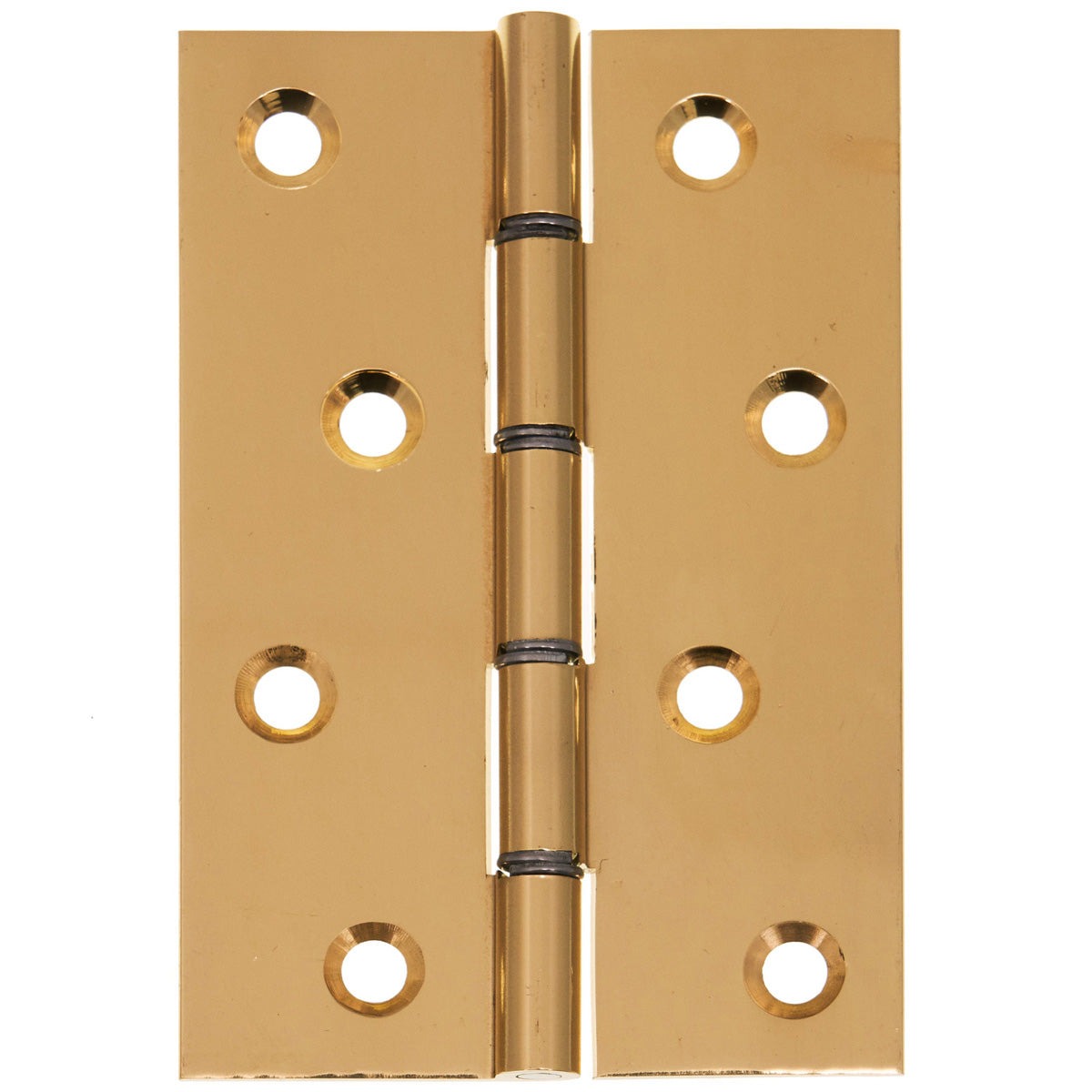 ECLIPSE BRASS DOUBLE STEEL WASHERED HINGE 102x67x2 PBR PR