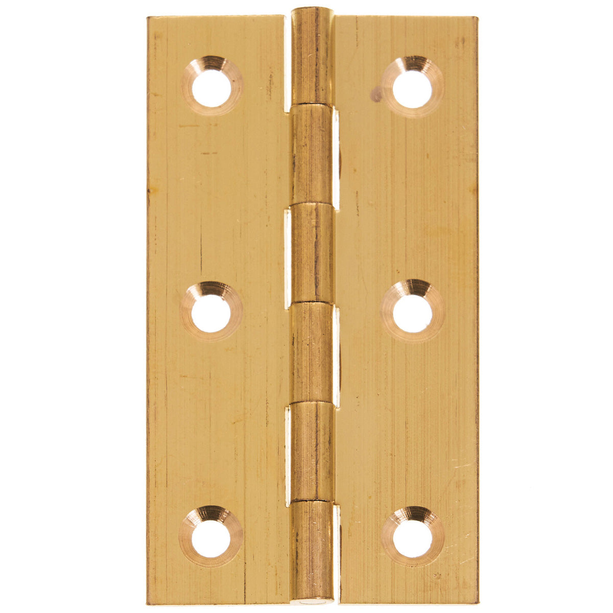 ECLIPSE SOLID DRAWN BRASS PLAIN BUTT HINGE 076x41 SELF PR