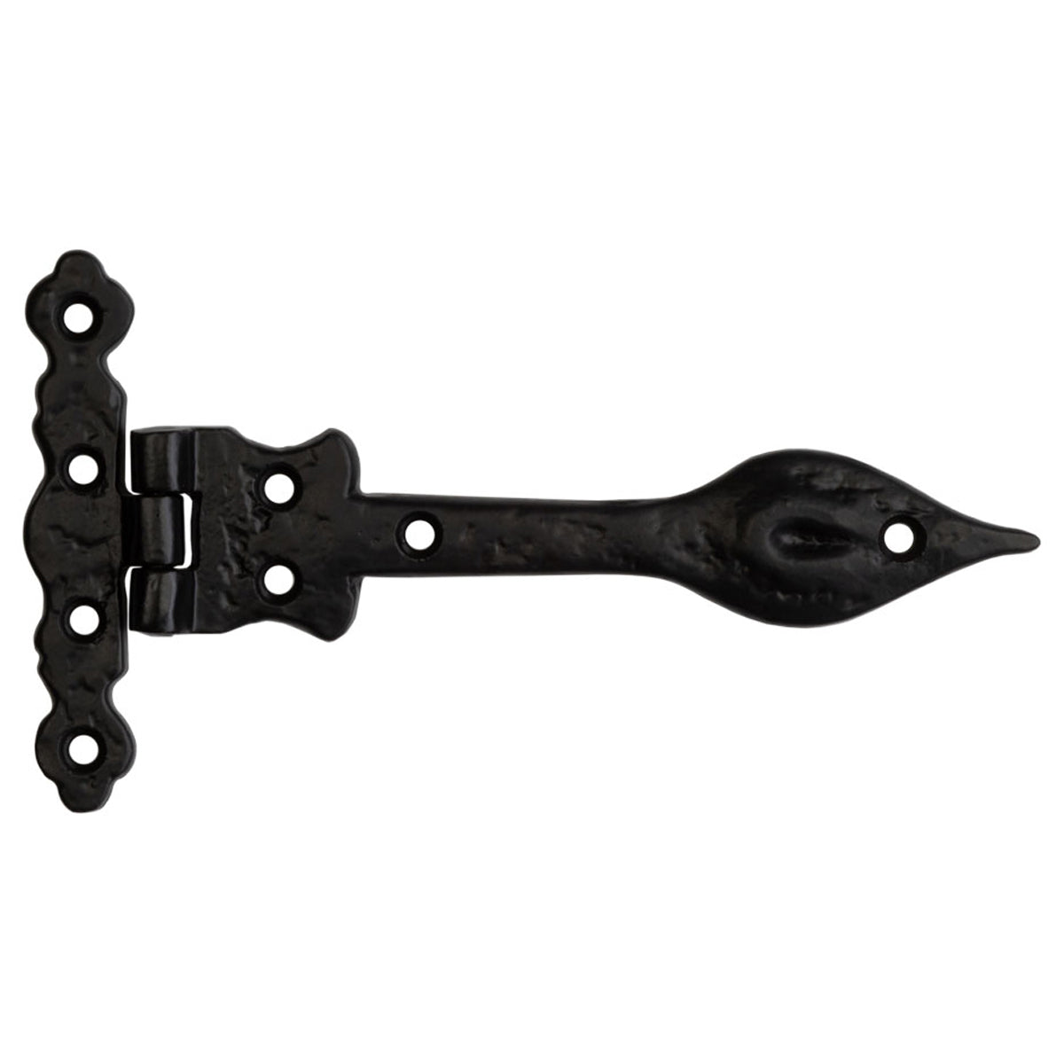 ANTIQUE GATE HINGE 160 BLK JAB59