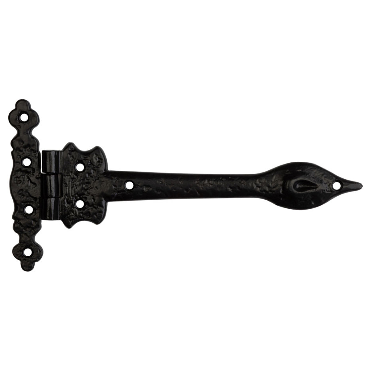 ANTIQUE GATE HINGE 230 BLK JAB60
