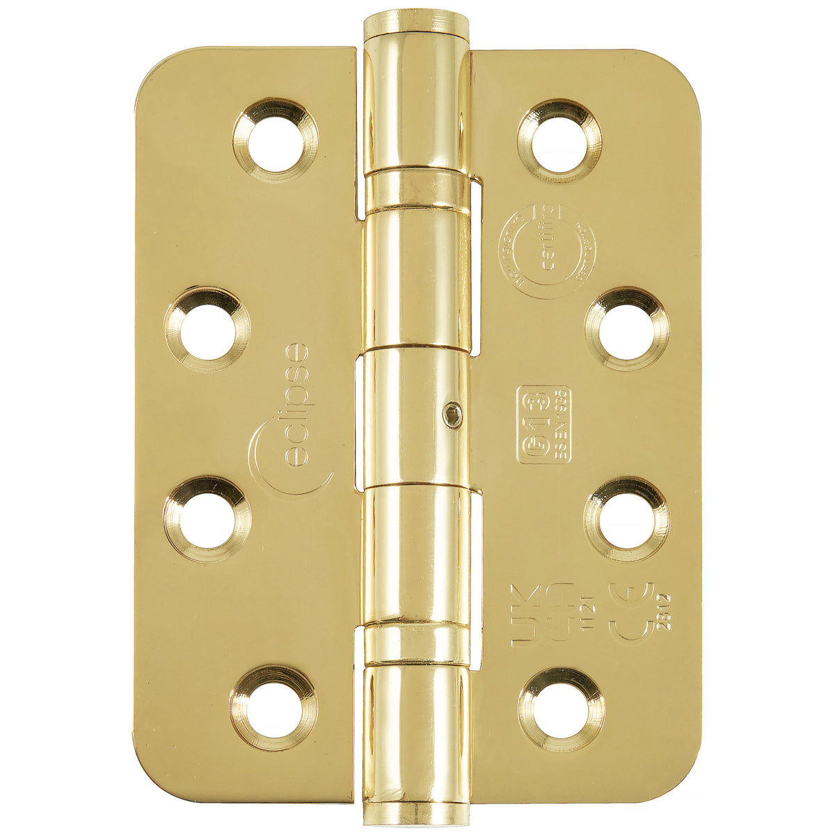 ECLIPSE BALL BEARING HINGE RADIUS G13 102x76x3 STST/EBR PR