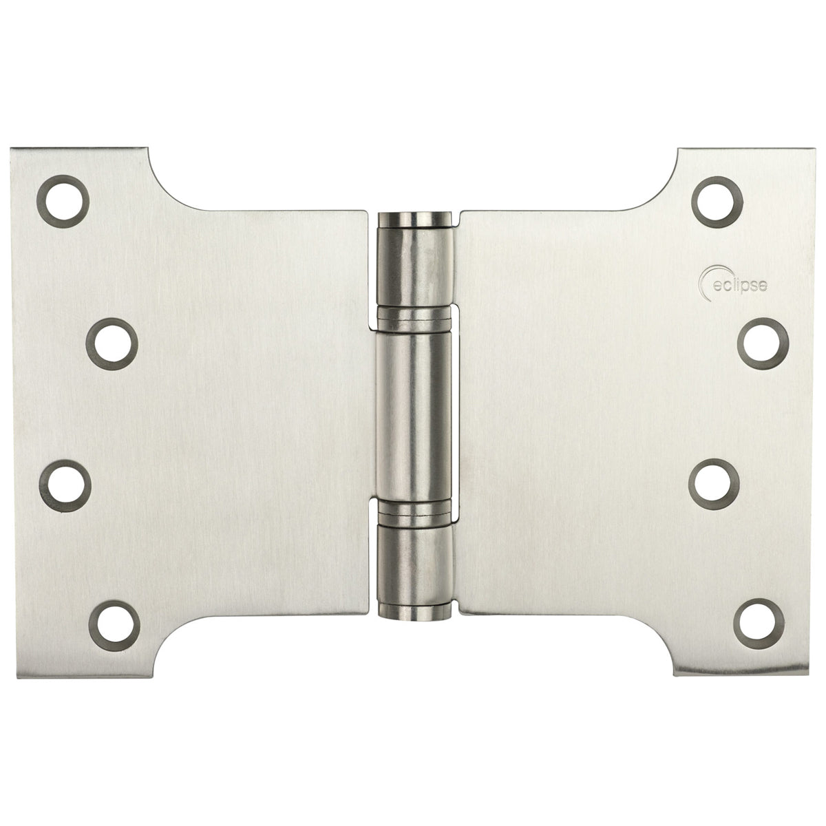Eclipse Thrust Bearing Parliament Hinge 102x102x152x3mm Satin Stainless Steel | Pair | HI1253D