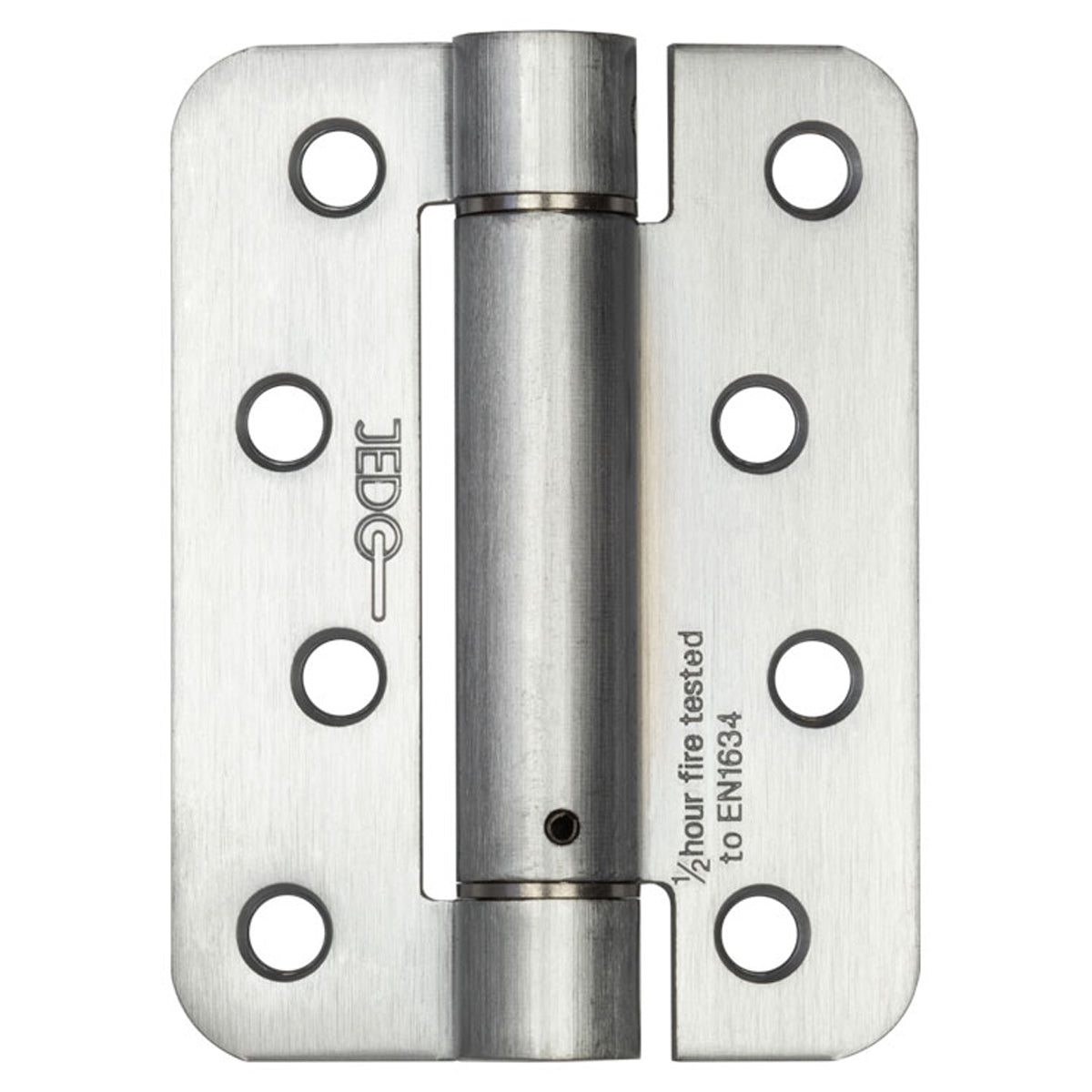 JEDO SINGLE ACTION SPRING HINGE SET3 RADIUS 102x76x2.7 ST/SCP J9800RSC