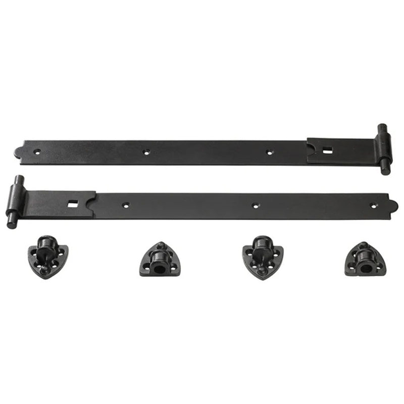 HEAVY REVERSIBLE HINGE 600 BLK PRE-PACKED by A PERRY & CO (HINGES) LTD