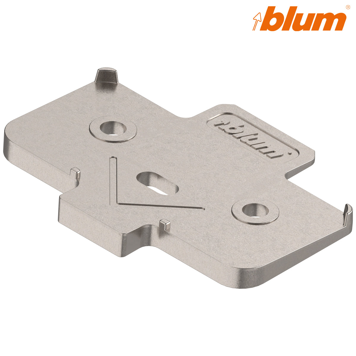 BLUM CRUCIFORM ANGLED SPACER PLATE -5deg 6.0 NP