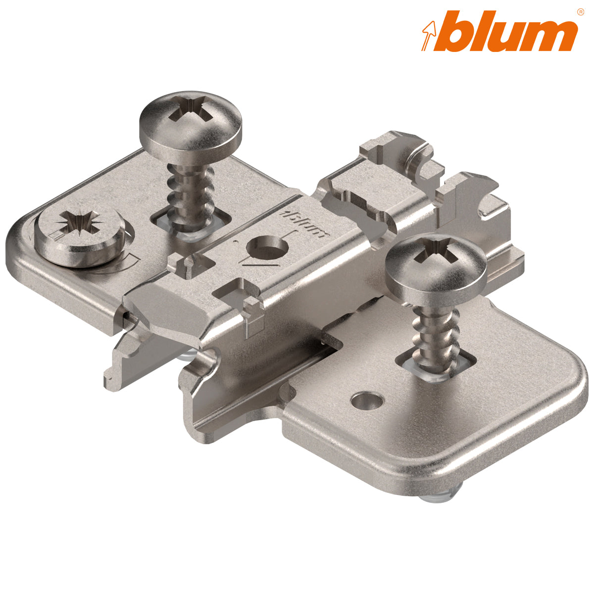 BLUM CLIP CRUCIFORM MOUNTING PLATE 03 ±2 HA 11.5 CAM EXPANDO by JULIUS BLUM UK LTD