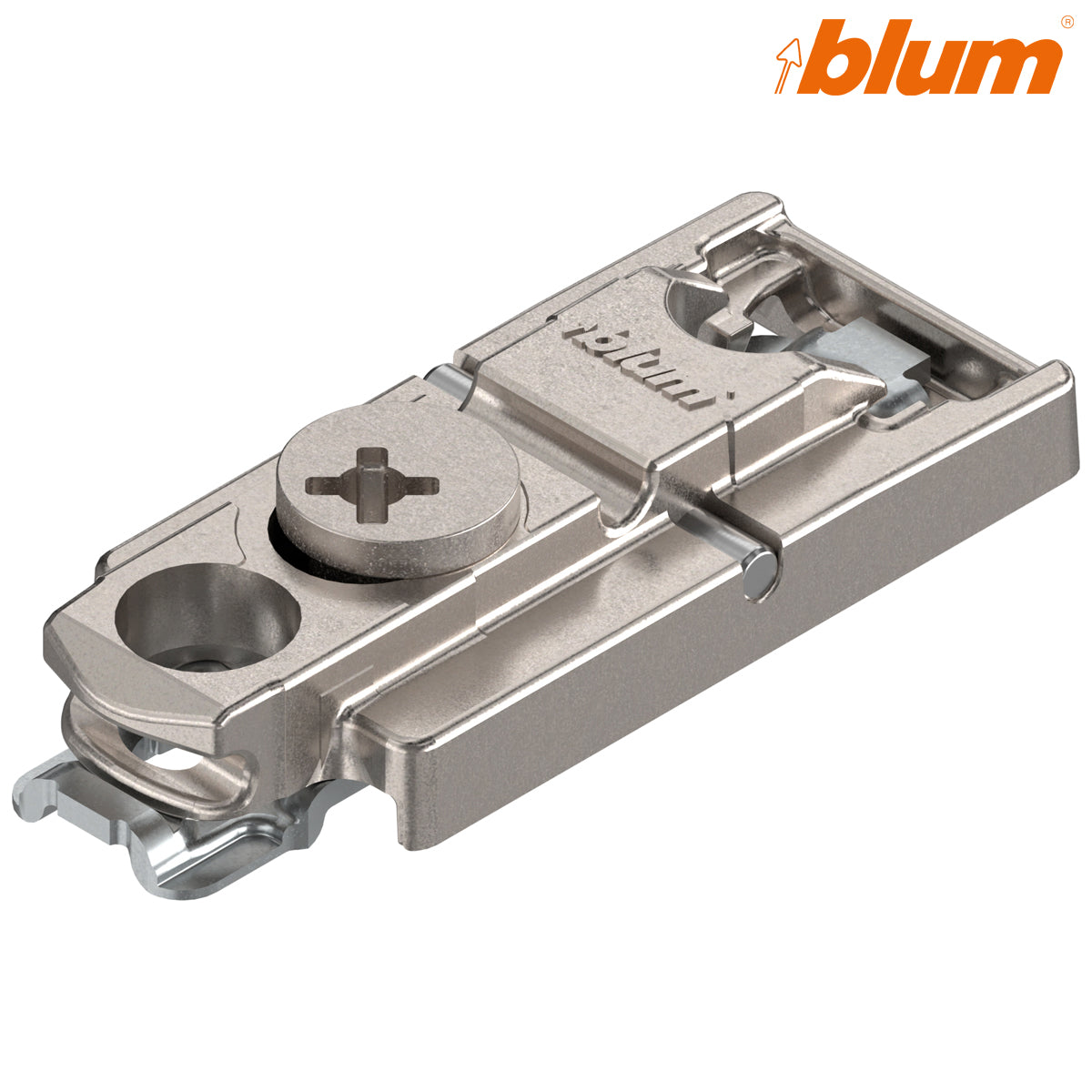 BLUM CLIP NARROW MOUNTING COVERED PLATE 00 HA CAM CHIPBOARD by JULIUS BLUM UK LTD