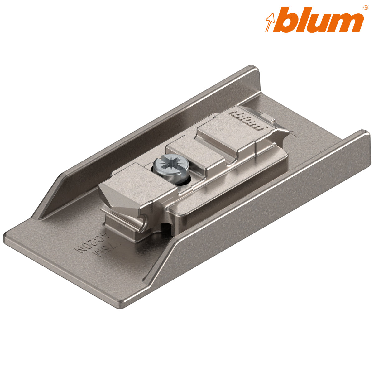 BLUM CRISTALLO MOUNTING PLATE 00 GLUE-ON by JULIUS BLUM UK LTD