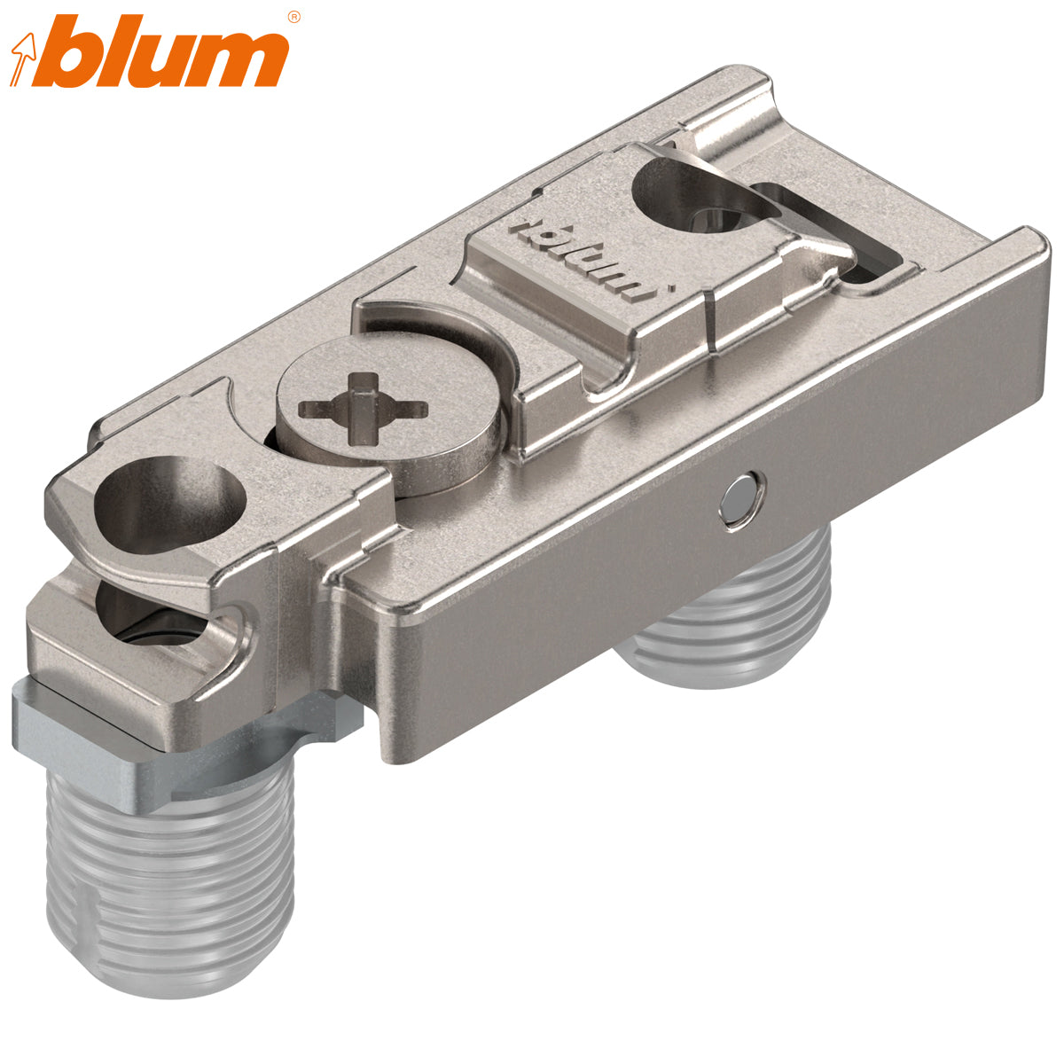 BLUM CLIP NARROW MOUNTING PLATE 03 HA CAM KNOCK-IN by JULIUS BLUM UK LTD