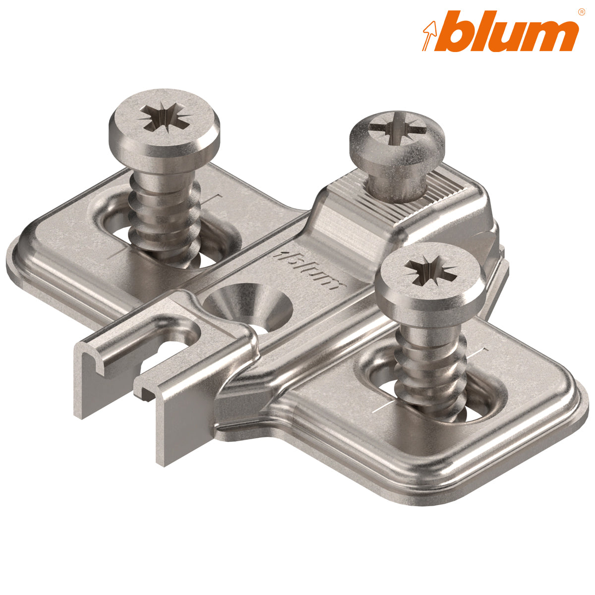 BLUM MODUL CRUCIFORM MOUNTING PLATE 00 ±3 HA 08.3 ELONGATED SYSTEM