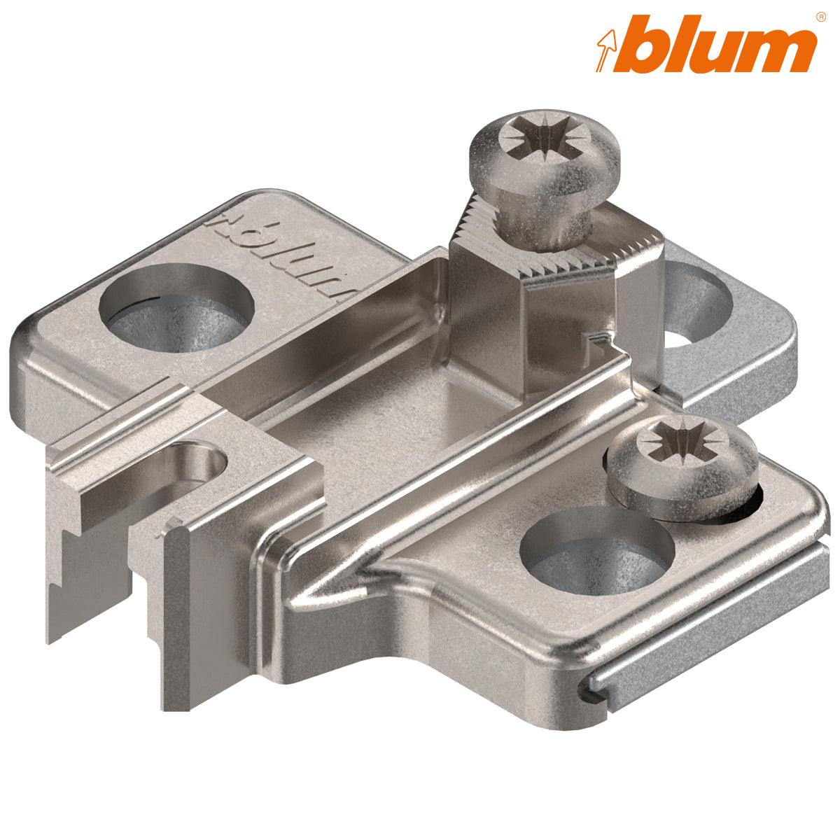 BLUM MODUL CRUCIFORM MOUNTING PLATE 03 ±2 12.2 CHIPBOARD by JULIUS BLUM UK LTD