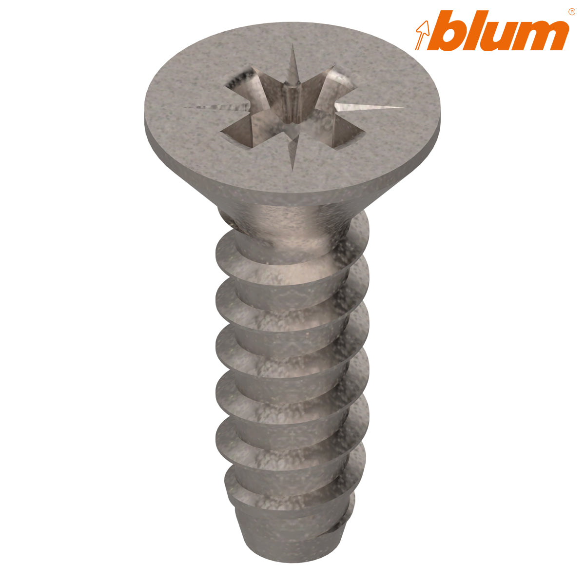 BLUM SELF TAPPING SCREW COUNTERSUNK D3.53x12 NP by JULIUS BLUM UK LTD