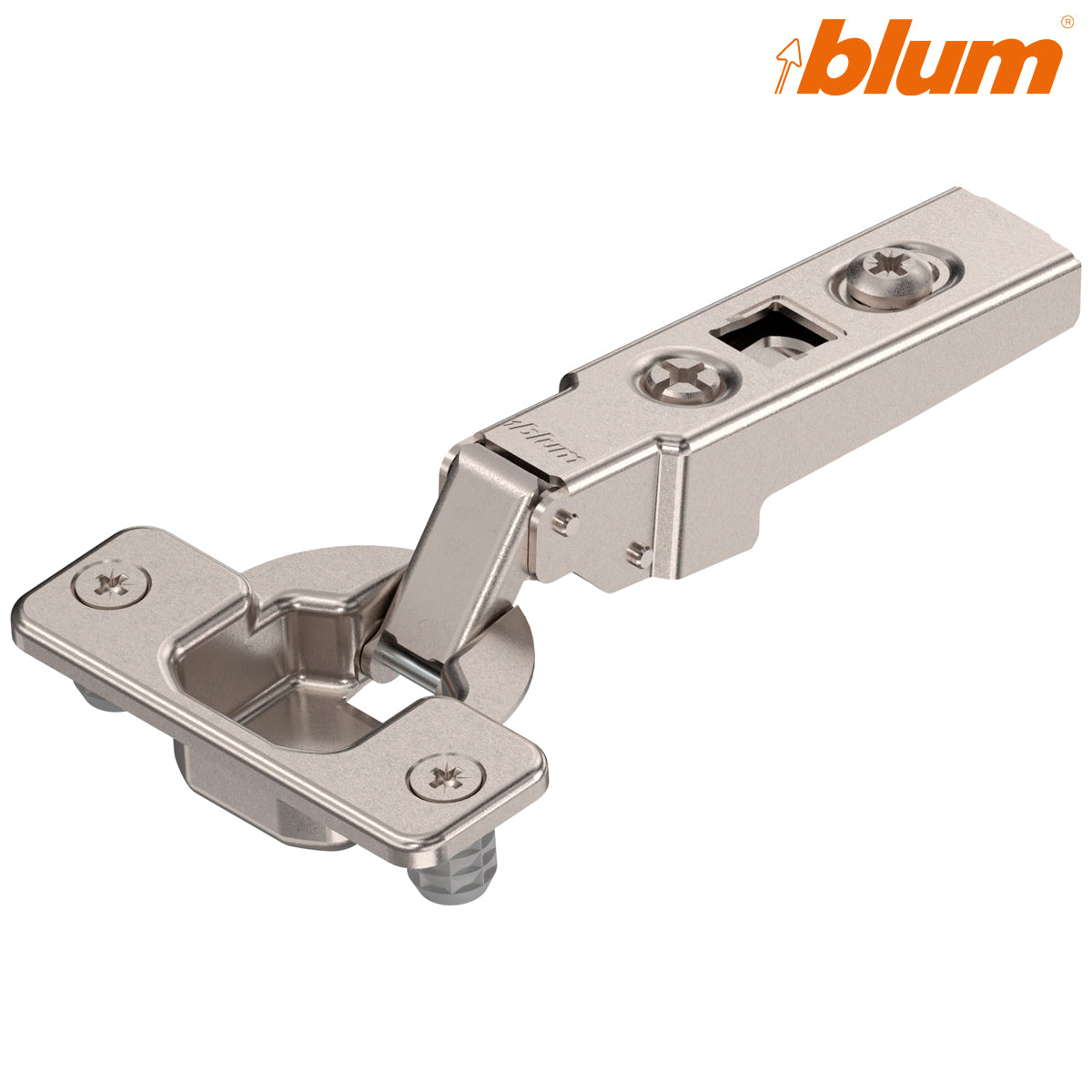 Blum 70M2580.TL CLIP 100° unsprung overlay TIP-ON hinge with knock-in cup