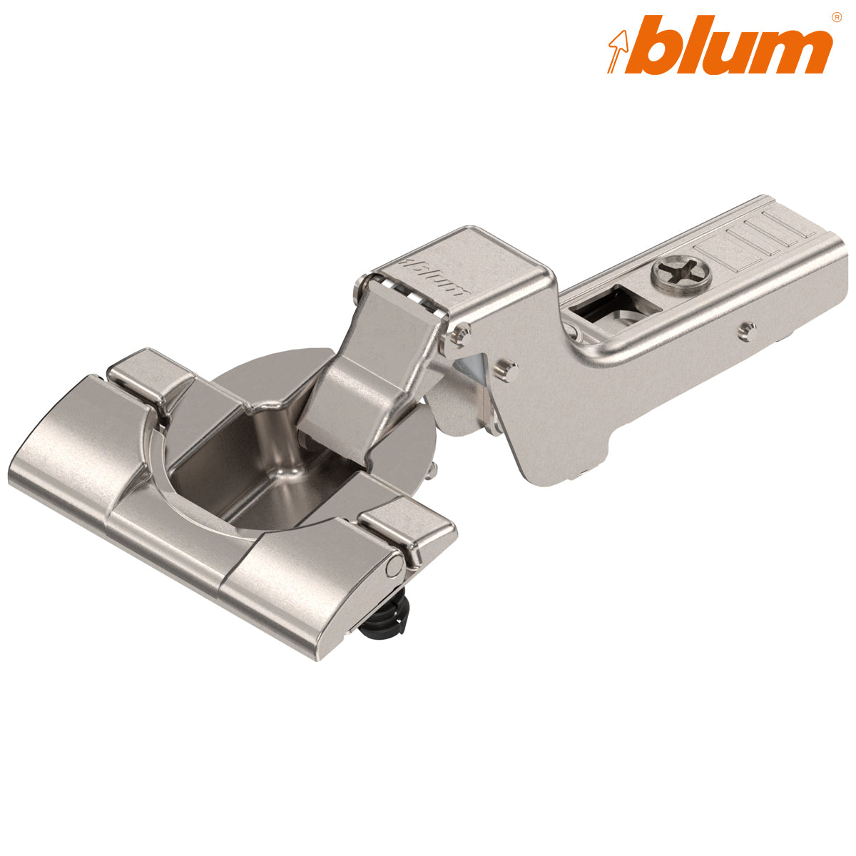 Blum 70T3790.TL CLIP top 110° inset unsprung INSERTA cabinet hinge in nickel