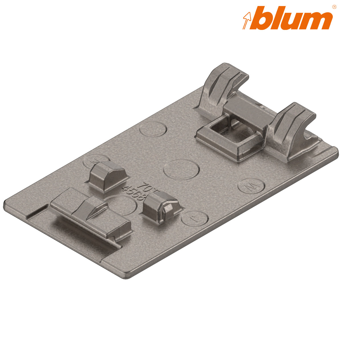 BLUM CRISTALLO ADHESION PLATE GLASS/MIRROR GLUE-ON
