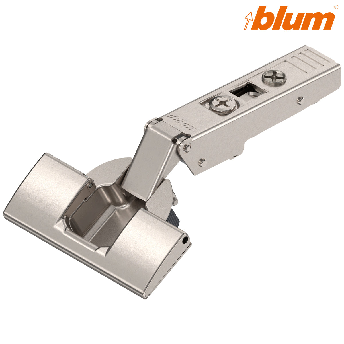 BLUM CLIP HINGE 120deg OVERLAY UNSPRUNG INSERTA