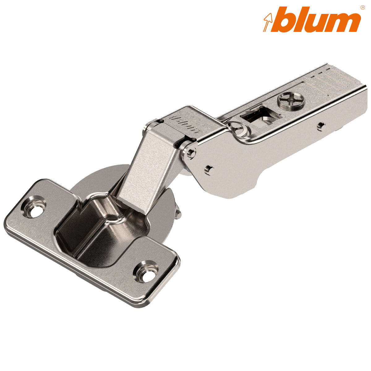 BLUM CLIP HINGE 120deg DUAL UNSPRUNG SCREW-ON