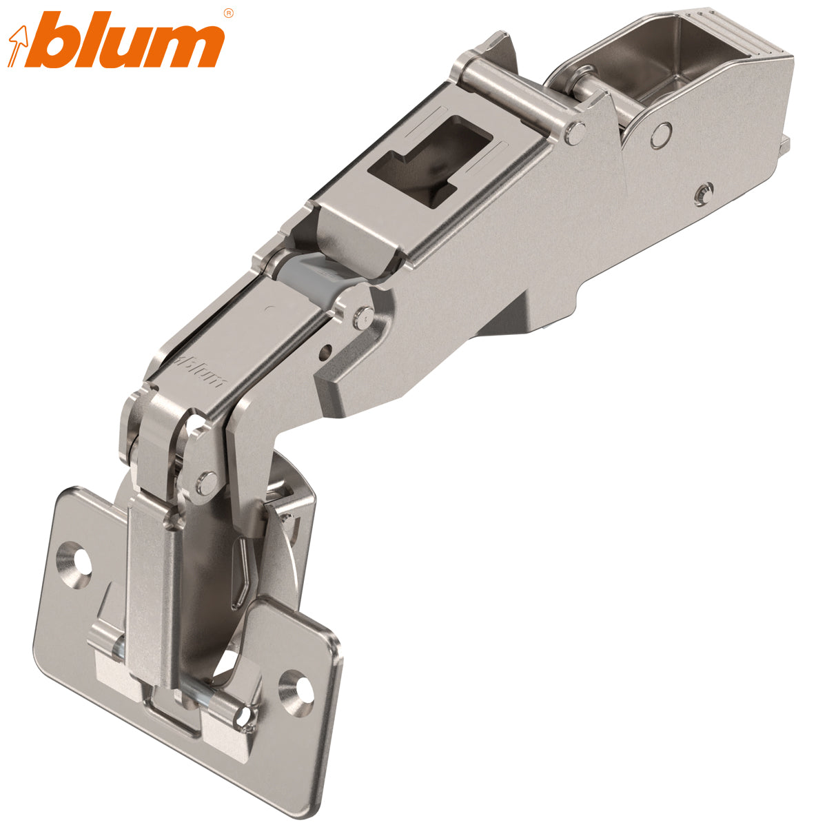 BLUM CLIP WIDE HINGE 170deg DUAL UNSPRUNG SCREW-ON by JULIUS BLUM UK LTD
