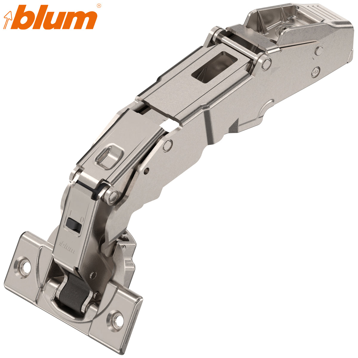 BLUM CLIP BLUMOTION WIDE HINGE 155deg DUAL SCREW-ON by JULIUS BLUM UK LTD