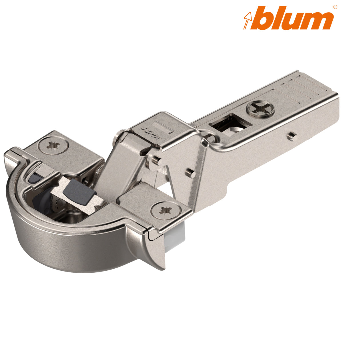 BLUM CLIP BLUMOTION ALUMINIUM HINGE 95deg DUAL SCREW-ON