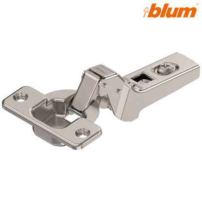 Blum 71M2750 CLIP 100° inset sprung cabinet hinge with screw-on 35mm cup in nickel
