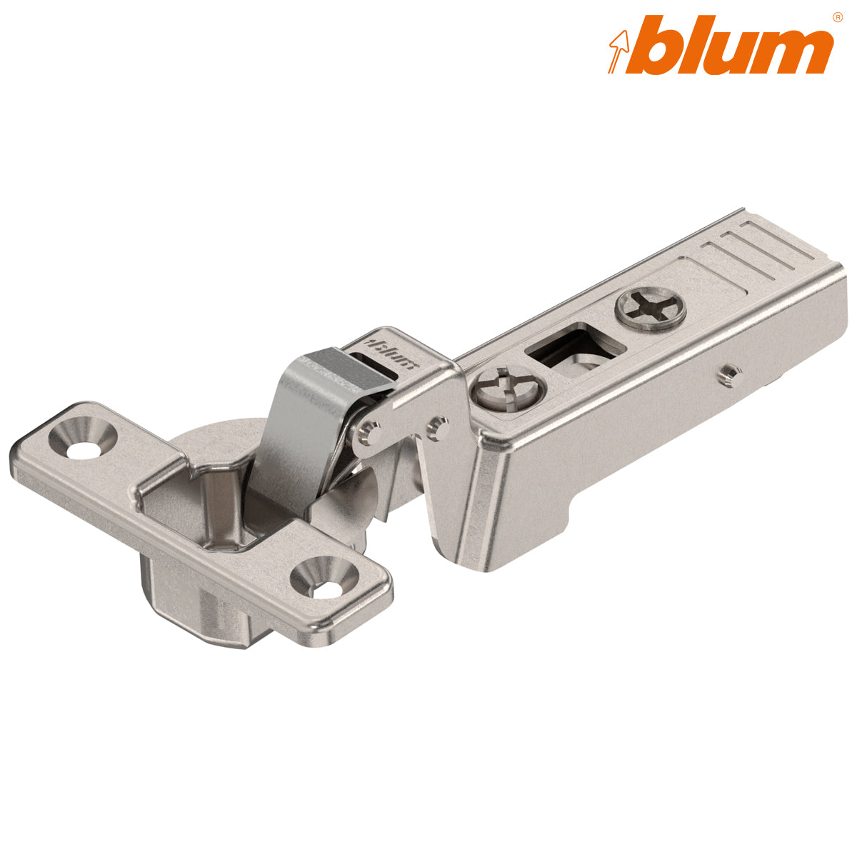 BLUM CLIP MINI HINGE 94deg INSET SCREW-ON by JULIUS BLUM UK LTD