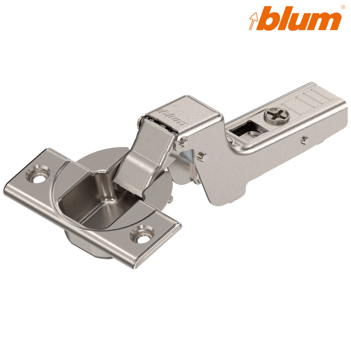 BLUM CLIP HINGE 110deg INSET SCREW-ON