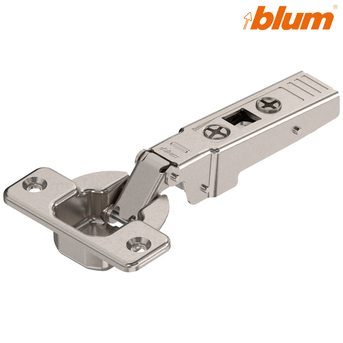 BLUM CLIP PROFILE HINGE 95deg OVERLAY SCREW-ON by JULIUS BLUM UK LTD